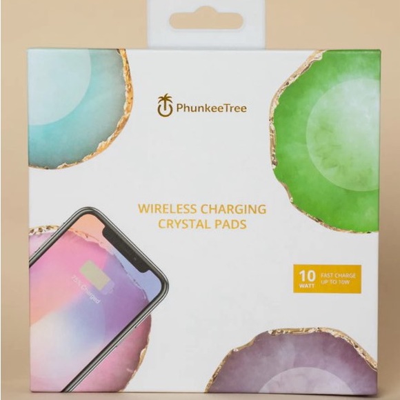 New In The Box PhunkeeTree Wireless Charging Crystal Pad - Picture 3 of 4